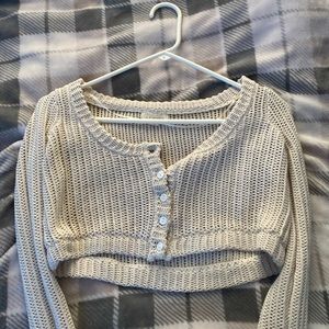 Cropped cardigan